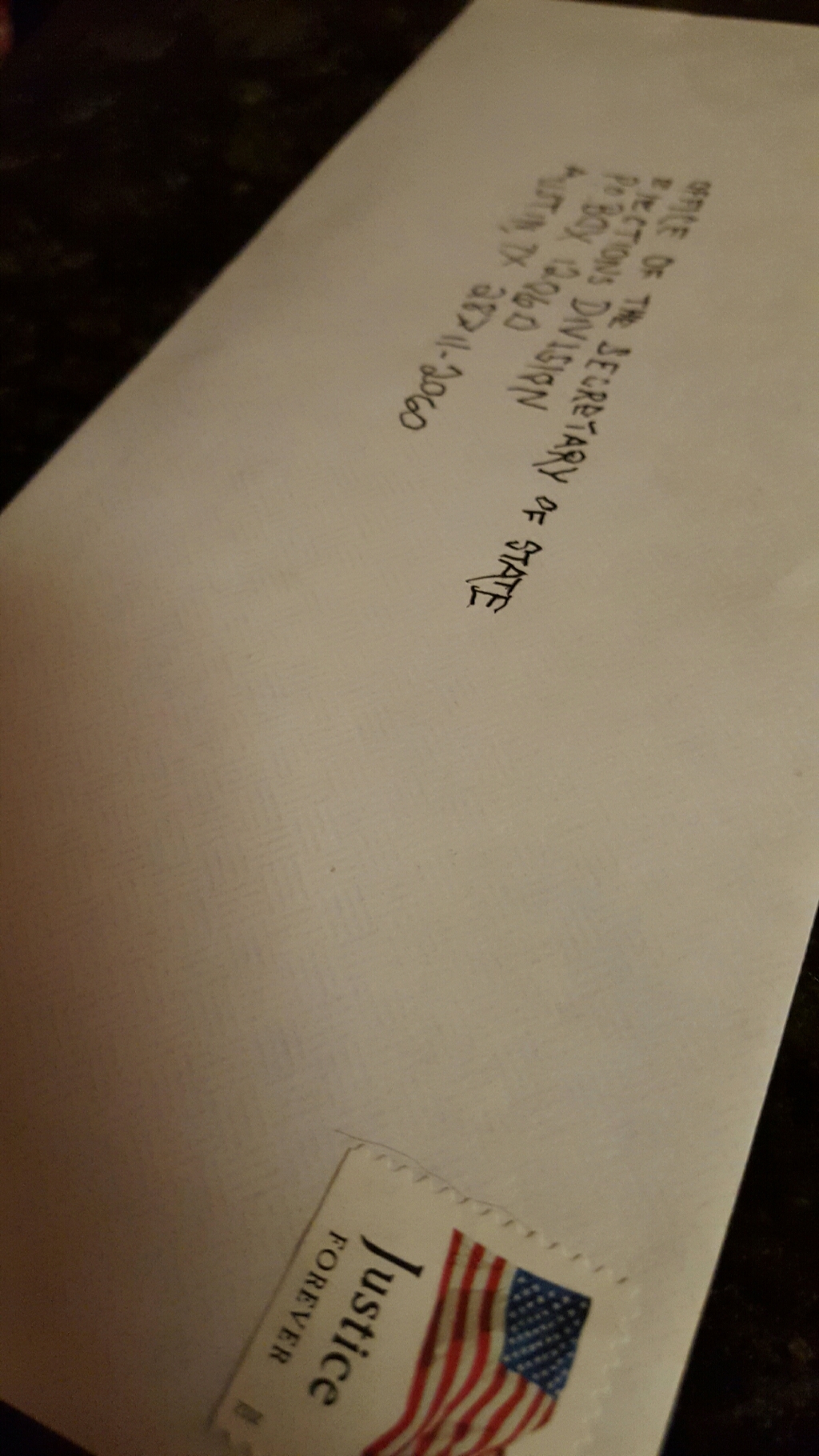 A simple piece of mail